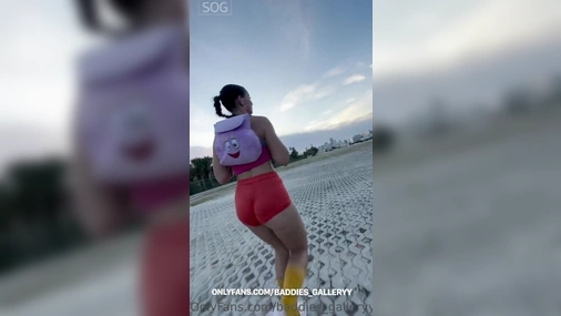 Ashley Aoky Bouncing On BBC In Car Backseat