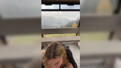Cocoyogi Rides A Dick On A Cable Car Video Leaked