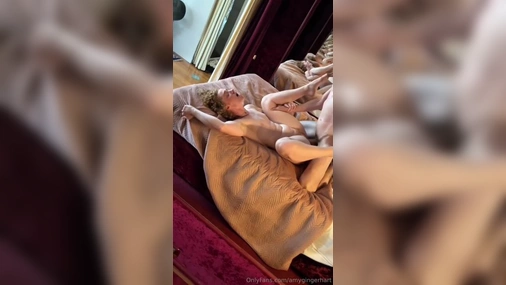 Amygingerheart good sea at home with belly cumshot