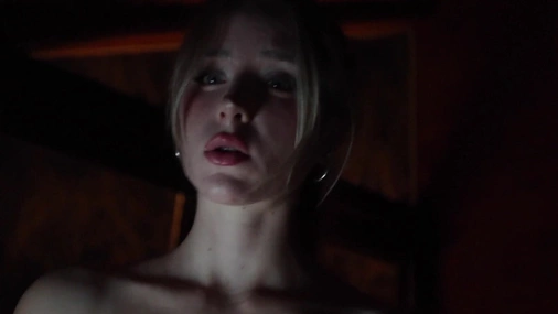 Caroline Zalog Nude And Give Blowjob In Darkness