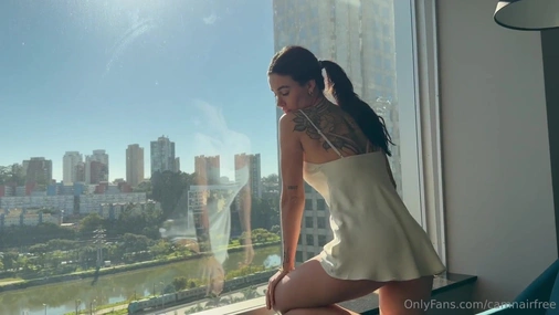 Cam Nair Best Hotel Room Fuck With Big White Cock