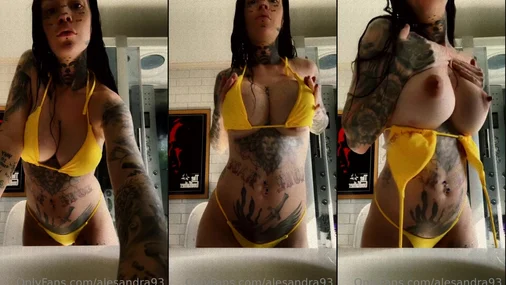 Alesandra93 – iceiicebaby Bikini-Titten-Blitzer