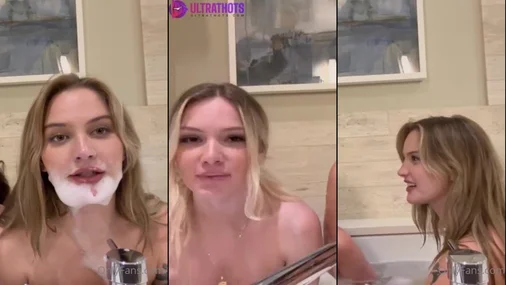 Avaxreyes – Schaumbad-Spiel OnlyFans Video