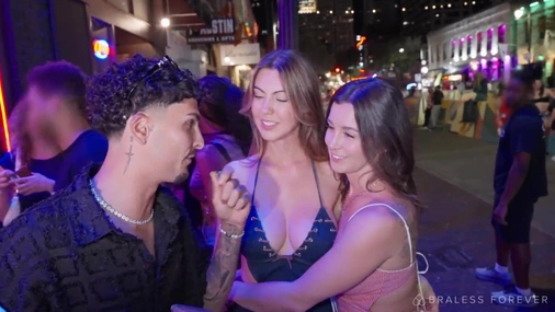Lady In The Streets Being a Total Slut in Public