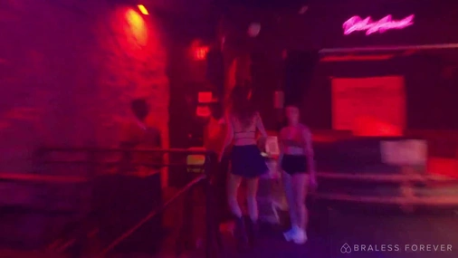 Lady In The Streets Being a Total Slut in Public