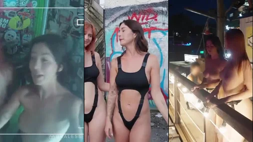 FlashingEmma Public Nudity With Hot Friend