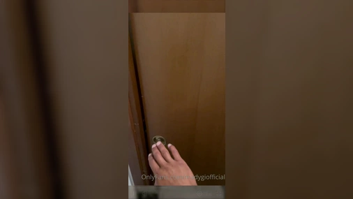 Mady Gio  Public Bathroom Blowjob