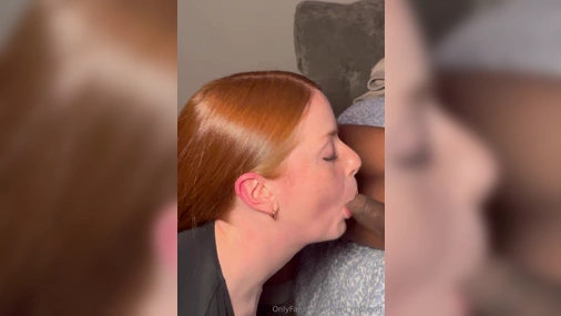 pawgredhead Allison bloom bbc blowjob with Facial