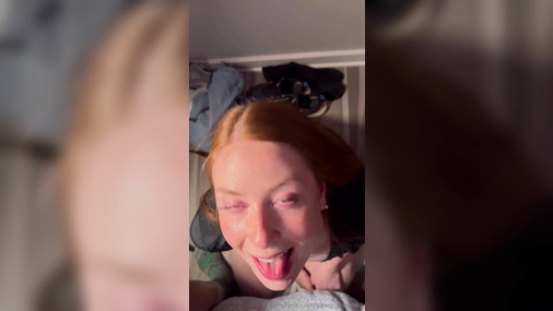 pawgredhead Allison bloom bbc blowjob with Facial