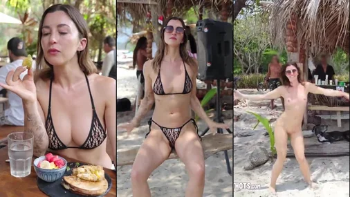 FlashingEmma Public Sluttiness On Vacation