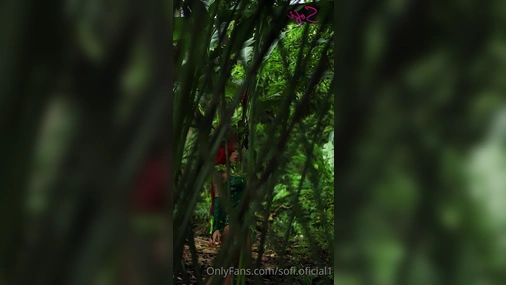 Redhead Sofi Oficial1 Outdoor Teasing In Costume