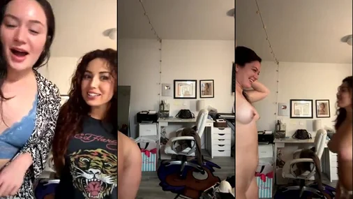 Cristiana Love Kompletter Livestream mit heißer Freundin