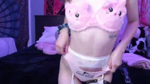Amazing Grace Masturbates In Lingerie
