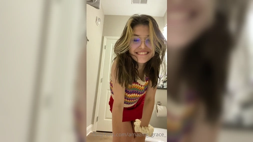 Amazing Grace Strips In The Bathroom
