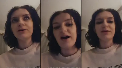 Anitariley_x Blitzer mit Nahaufnahme des Gesichts