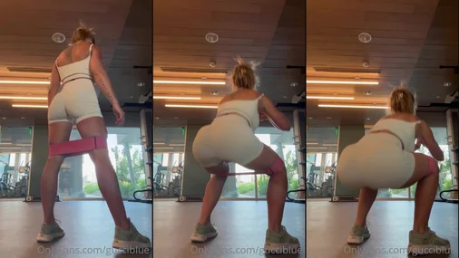 Chanelle Greene Im Fitnessstudio