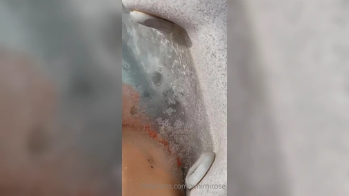 Xmimirose Masturbates In The Water Her POV