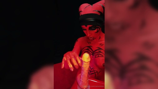 Cammi Star Blowjob with Cumshot in Darth Talon Cosplay