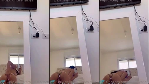 Perach Cohen Masturbates In The Mirror